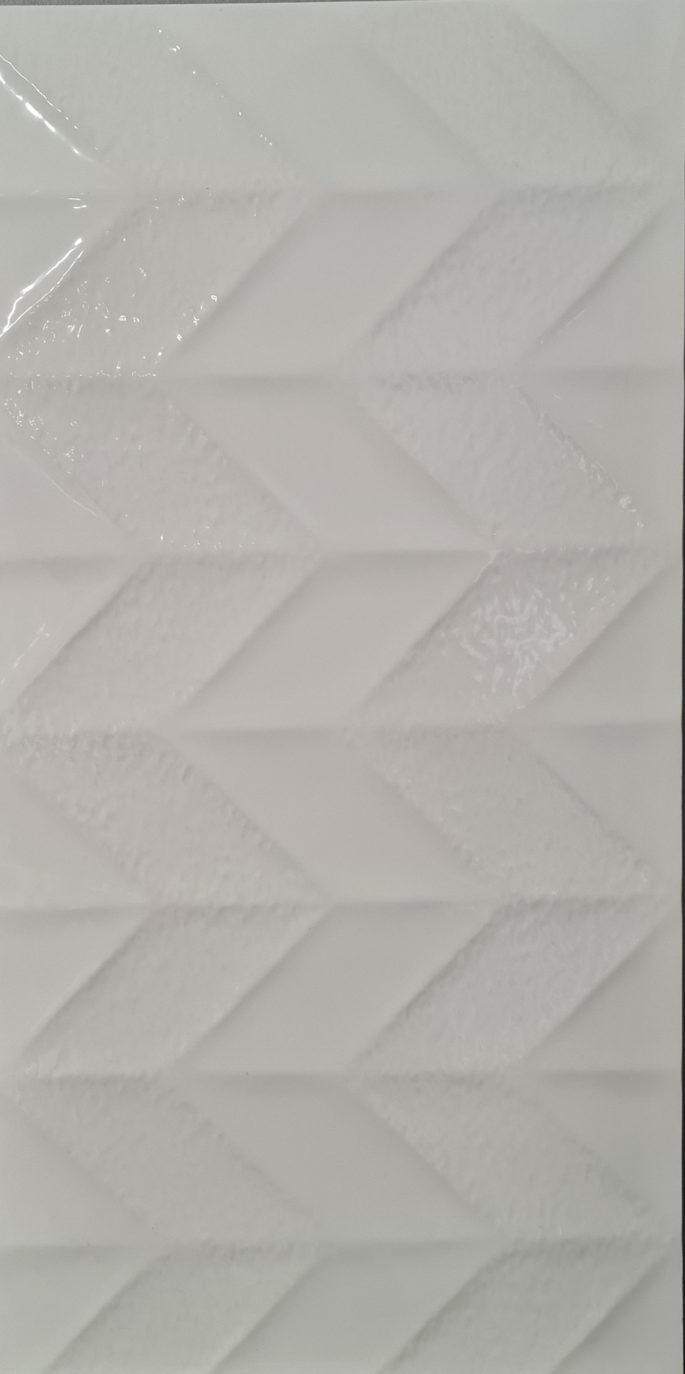 new chevron white gloss 3x6